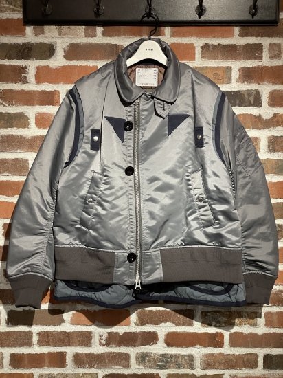 いします sacai 22AW Nylon Twill Mix Blouson ルカリ