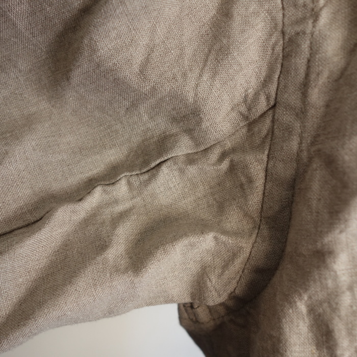 経年変化 / antiqued irishlinen shirt_e0130546_15193203.jpg