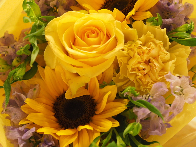 【日記】父の日の花束_b0008655_22164354.jpg