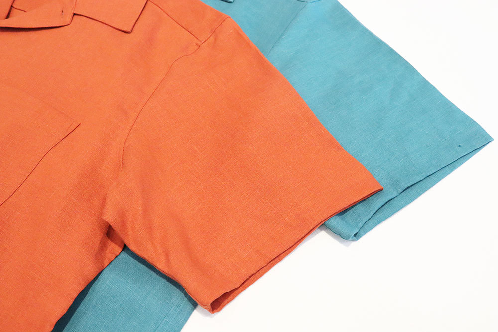 MANUAL ALPHABET (マニュアル アルファベット) FRENCH LINEN S/S SHT_b0122806_12270794.jpg