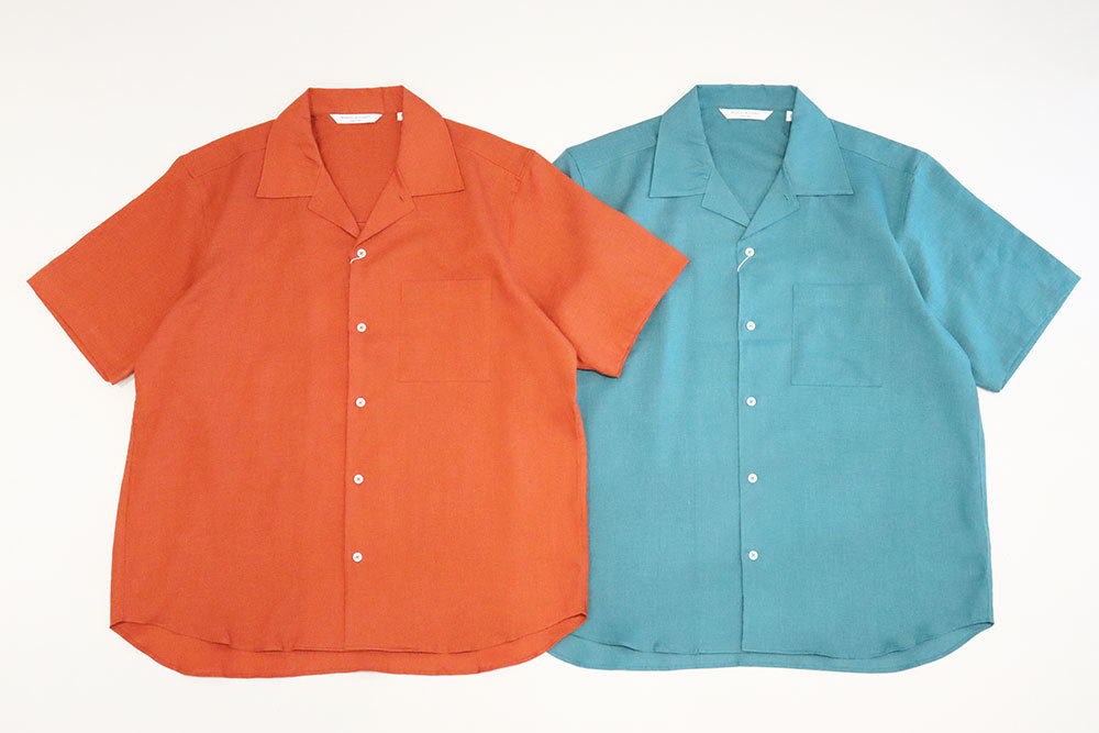MANUAL ALPHABET (マニュアル アルファベット) FRENCH LINEN S/S SHT_b0122806_12274578.jpg