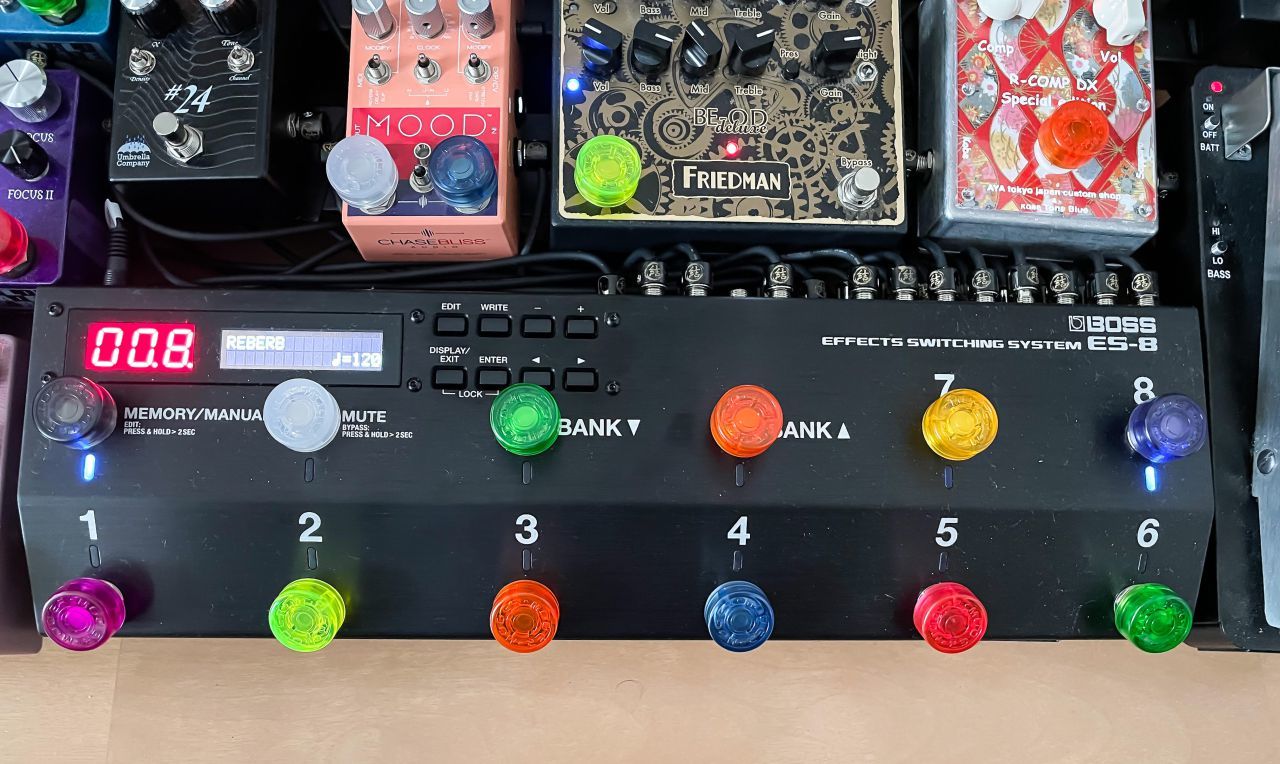 BOSS ES-8 Effects Switching System スイッチャー レビュー BOSS ES-8 Effects Switching System スイッチャー レビュー