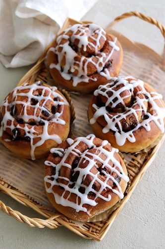 カフェモカシナモンロールが甘い件 : Takacoco Kitchen