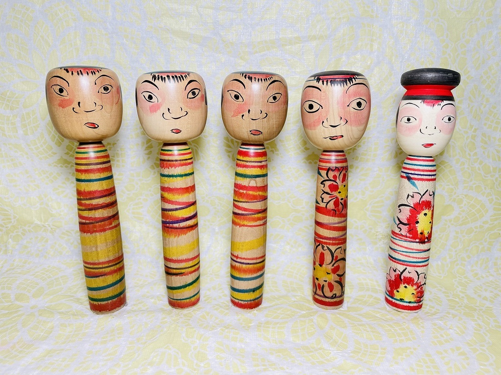 1.中ノ沢こけし 荒川洋一 山彦 - 工芸品