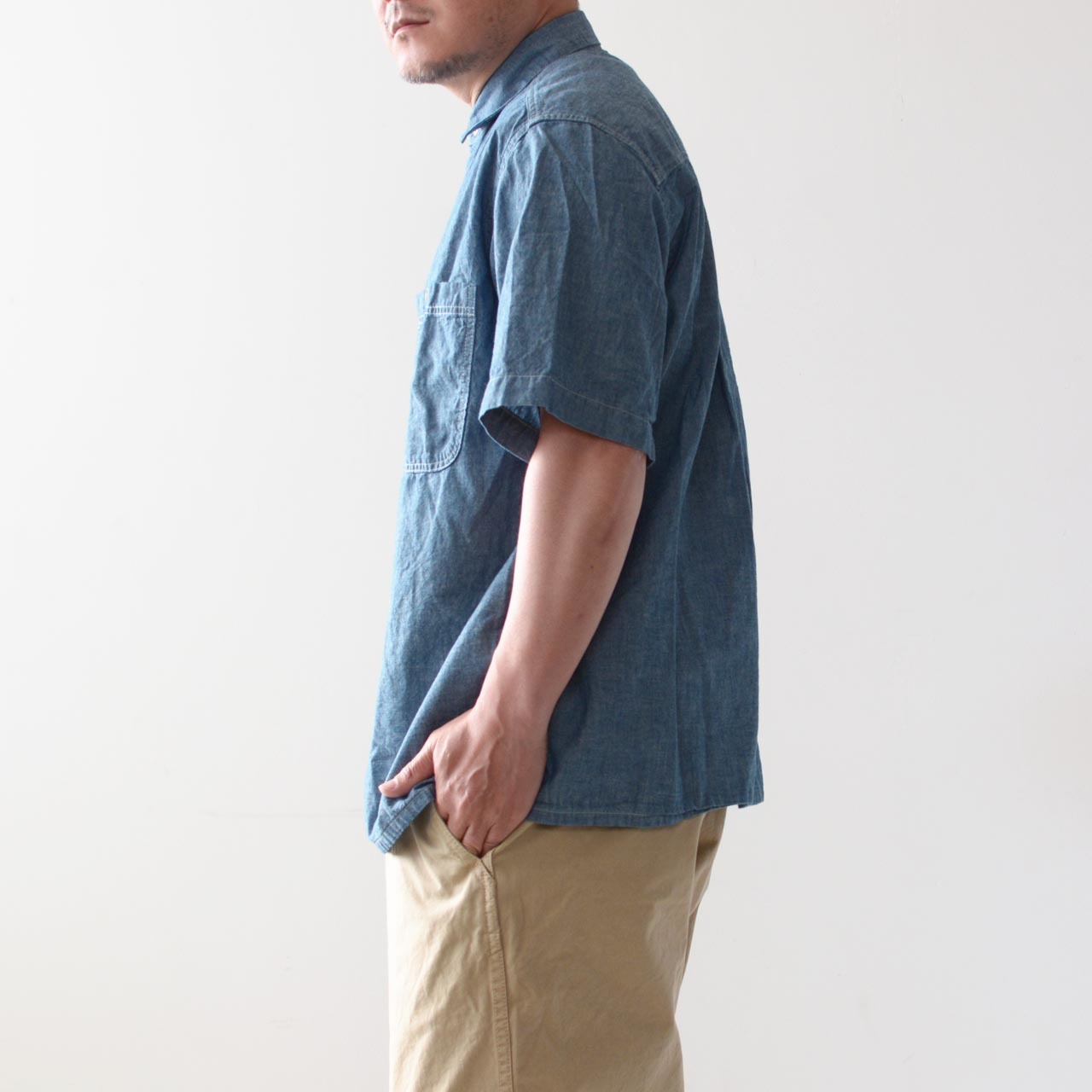 orslow [オアスロウ] M LOOSE FIT SHORT SLEEVE SHIRT (UNISEX) [03-8050-84]_f0051306_05214356.jpg