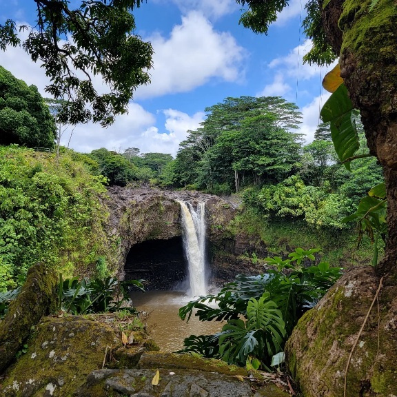 ハワイ島レインボー滝 - Nature Care Hawaii