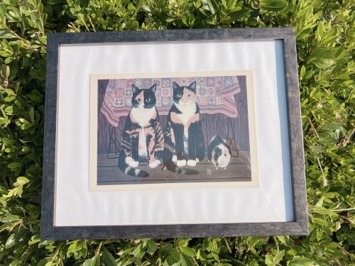 ねこくすフリマ9・猫の絵原画3点_f0054677_08565909.jpg