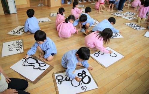 絵画指導 鳳幼稚園