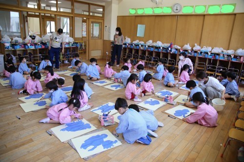 絵画指導 鳳幼稚園