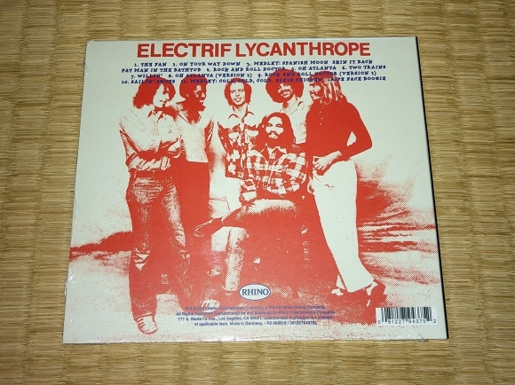 LITTLE FEAT / Electrif Lycanthrope: Live At Ultra-sonic Studios, 1974_b0042308_23430781.jpg