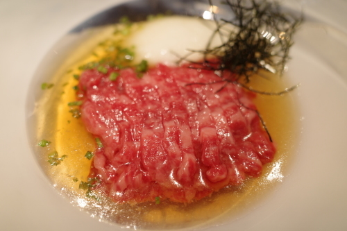 京都・祇園四条「肉料理おか」へ行く。_f0232060_17281554.jpg