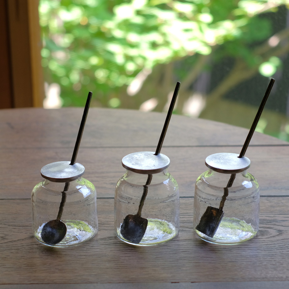 鳥山高史 ジャムポット TANTEN ガラス 瓶 ジャムポット 鳥山高史