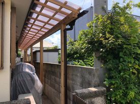 甲府市 ポリカの屋根_b0242734_12312773.jpg