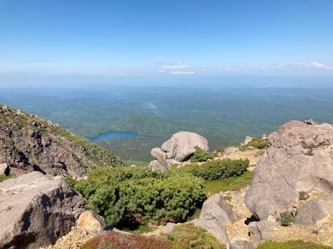 雌阿寒岳、8合目で撤退_e0405754_15302789.jpg