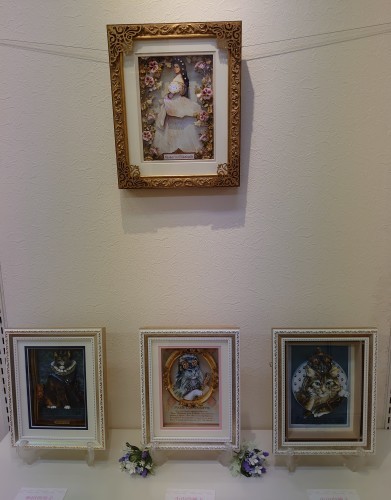 マリー アントワネット エリザベート オスカル 仮面 Spring Road Shadow Box Art マリー アントワネット エリザベート オスカル 仮面 Spring Road Shadow Box Art