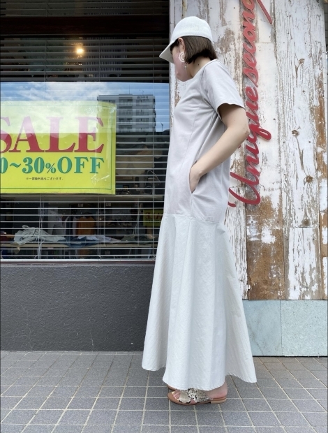 【Dignite Collierディニテコリエ】異素材ワンピース入荷です。_c0204280_12332118.jpg