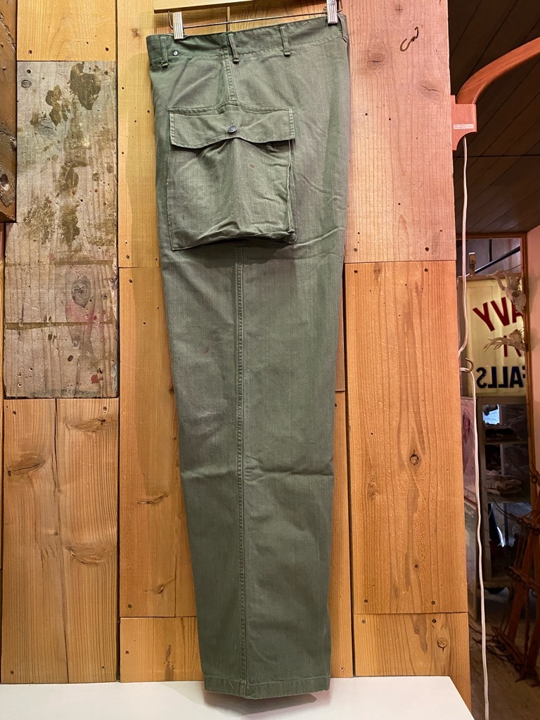超希少USMC P41 HBTヴィンテージ ミリタリーパンツ USMC P-41 HBT PANTS 