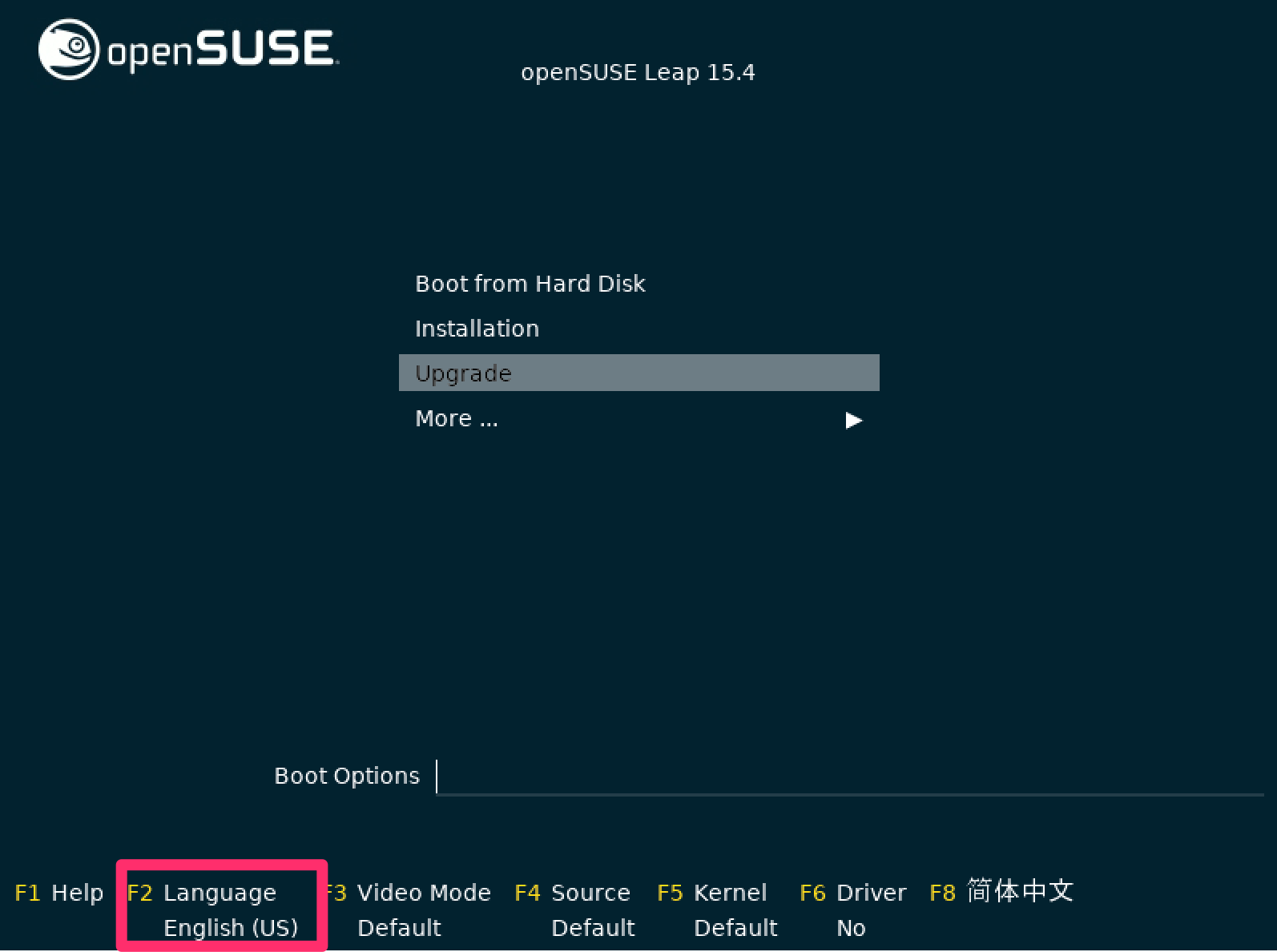 openSUSE Leap 15.4 インストールとファーストインプレッション_a0056607_14293738.png