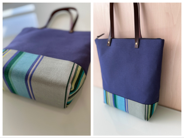 レッスン風景 3     縫わないバッグ_e0040957_12350443.jpeg