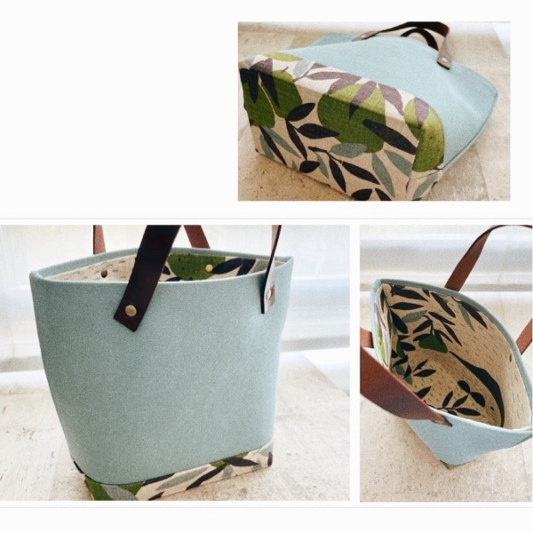 レッスン風景 3     縫わないバッグ_e0040957_12493994.jpeg