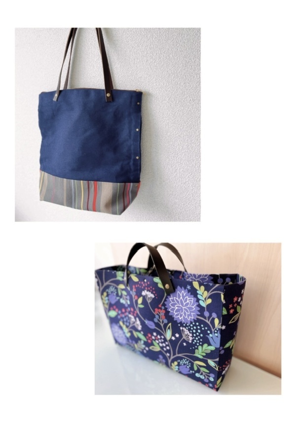 レッスン風景 3     縫わないバッグ_e0040957_13205630.jpeg