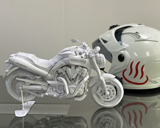 ペーパークラフト製作記 1 2/2 MT-01 : 小生の備忘録