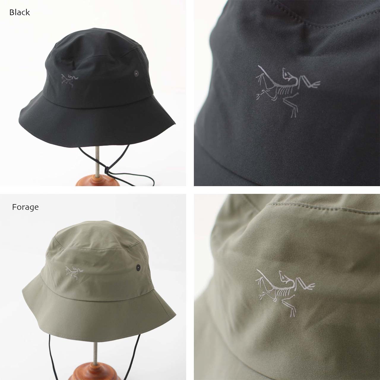 アークテリクス　シンソロハット　SINSOLO グレー ARC'TERYX [アークテリクス正規代理店] Sinsolo Bucket Hat