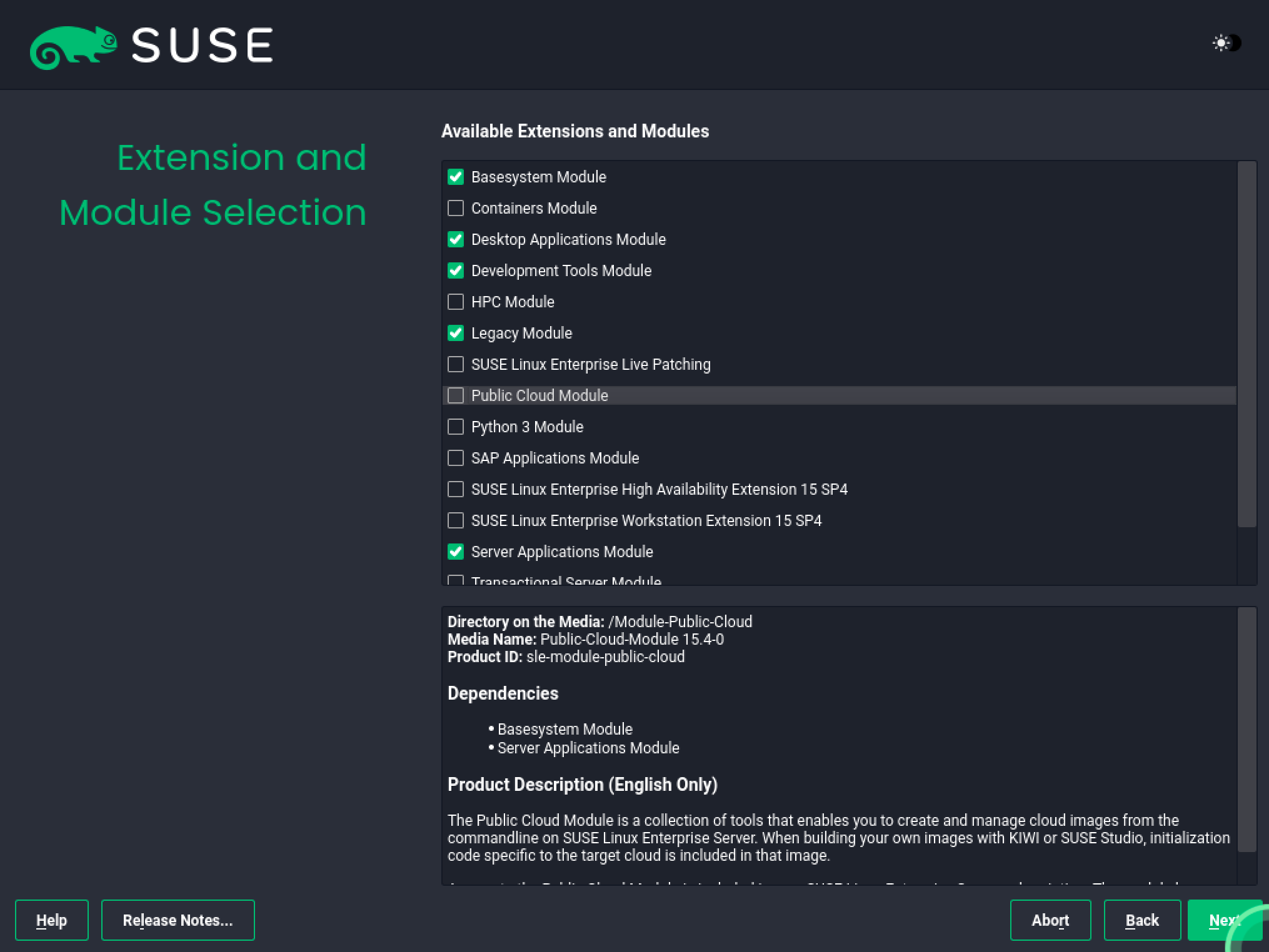 SUSE Linux Enterprise Server 15 sp4 (SLES15sp4) インストール_a0056607_12083128.png