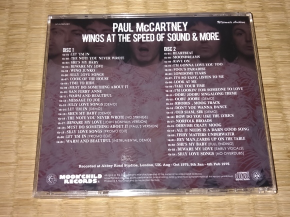 PAUL McCARTNEY & WINGS / THE SPEED OF SOUND   & MORE_b0042308_17492749.jpg
