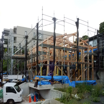 横浜・山手の家が上棟しました。_c0195909_16534726.jpg