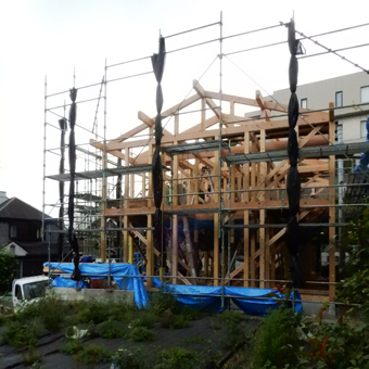 横浜・山手の家が上棟しました。_c0195909_16535106.jpg