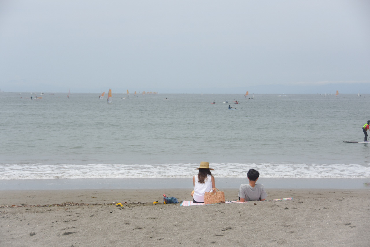 逗子海岸 海開き前の休日_d0065116_20420714.jpg