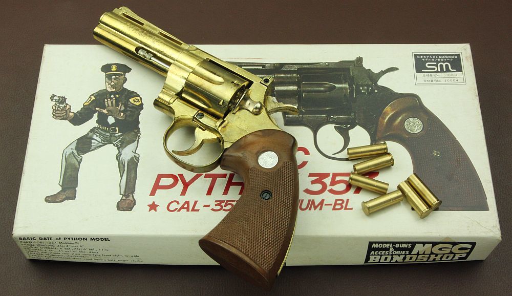 MGC PYTHON .357MAGNUM REVOLVER : MGC PYTHON .357MAGNUM REVOLVER :