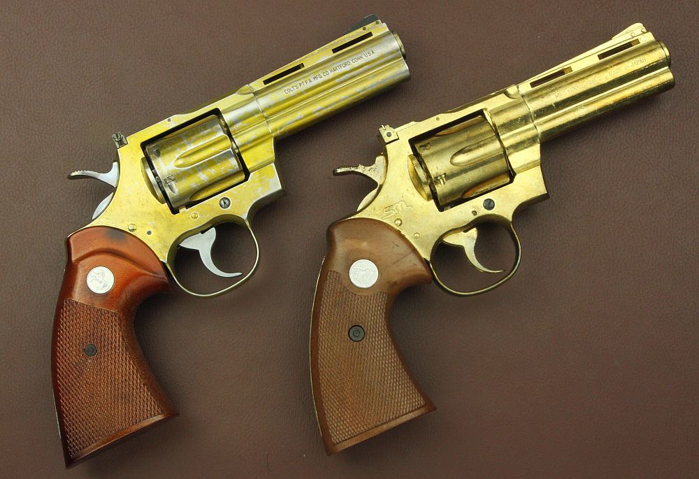 MGC PYTHON357 MAGNUM モデルガン MGC/新日本模型] コルト パイソン 357マグナム 2.5インチ HW/ABS