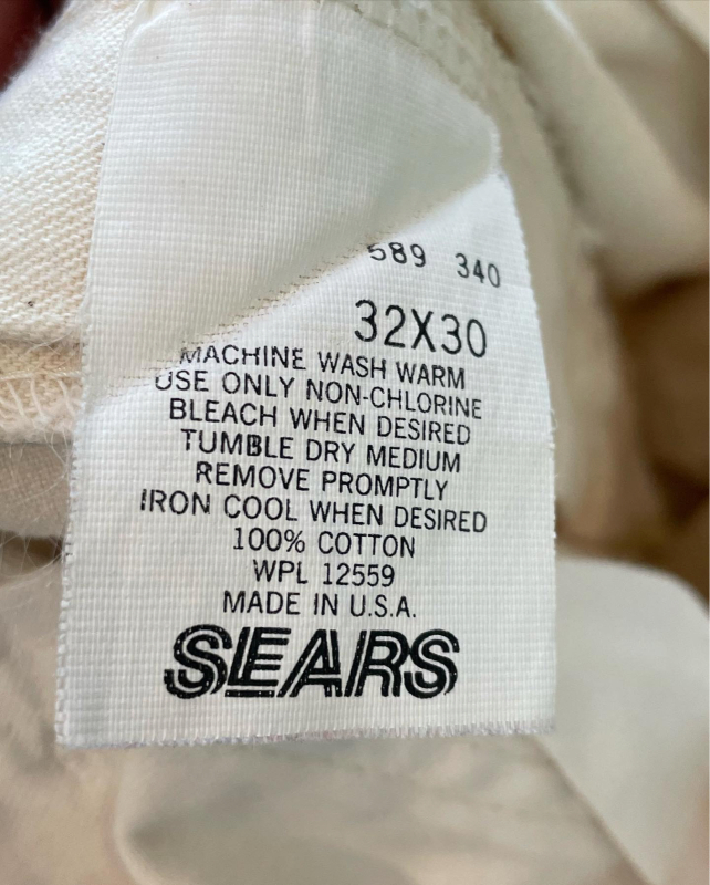 ７月２日（土）入荷！MADE IN U.S.A 70s~Sears white painter pants /ぺインターパンツ！_c0144020_10332963.jpg