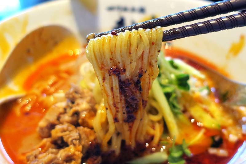 四川担担麺 虎嘯 松江店@松江市・東朝日町 ★★(つめたい担担麺)_f0080612_13512142.jpg