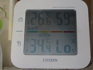 ただひたすらに暑かった池田町、34℃超え_b0405523_01115832.jpg