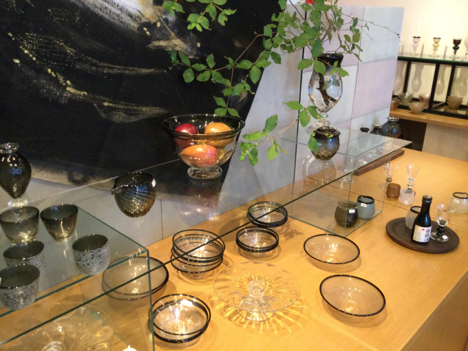 吹きガラス　花器　作家 吹きガラスの長師器さんの作品が新たにオンラインストアに入荷しました