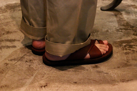 「VASCO」 ヨーロッパのヴィンテージサンダルをモダナイズ \"LEATHER NELSON SANDAL\" (VS-102L) ご紹介_f0191324_07294883.jpg