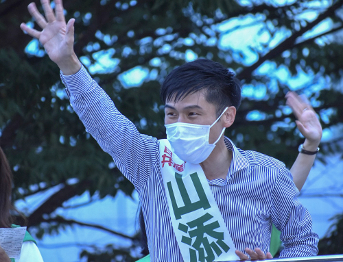 参院選 市民のスピーチ 「山添拓さんが希望です」_b0190576_23164457.jpg