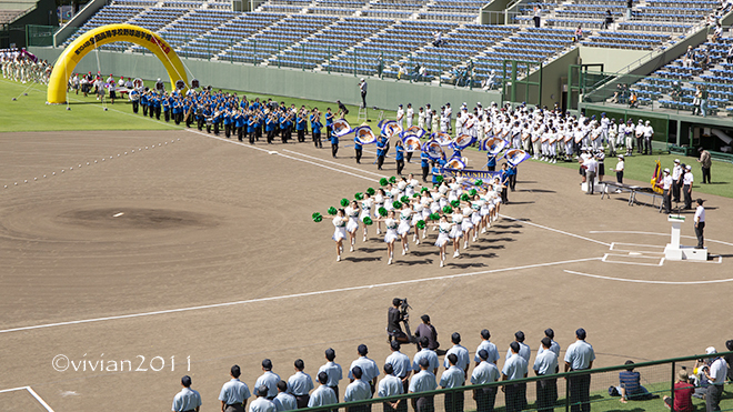 第104回全国高校野球選手権栃木大会開会式　＠栃木県営球場_e0227942_22154301.jpg