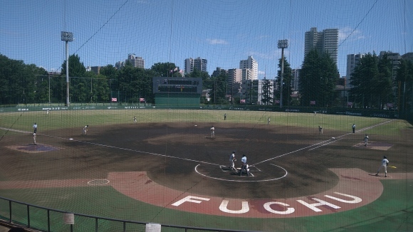 2022年 第104回全国高等学校野球選手権西東京大会2回戦@府中市民球場_b0042308_22300155.jpg