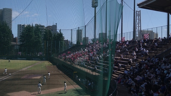 2022年 第104回全国高等学校野球選手権西東京大会2回戦@府中市民球場_b0042308_22451912.jpg