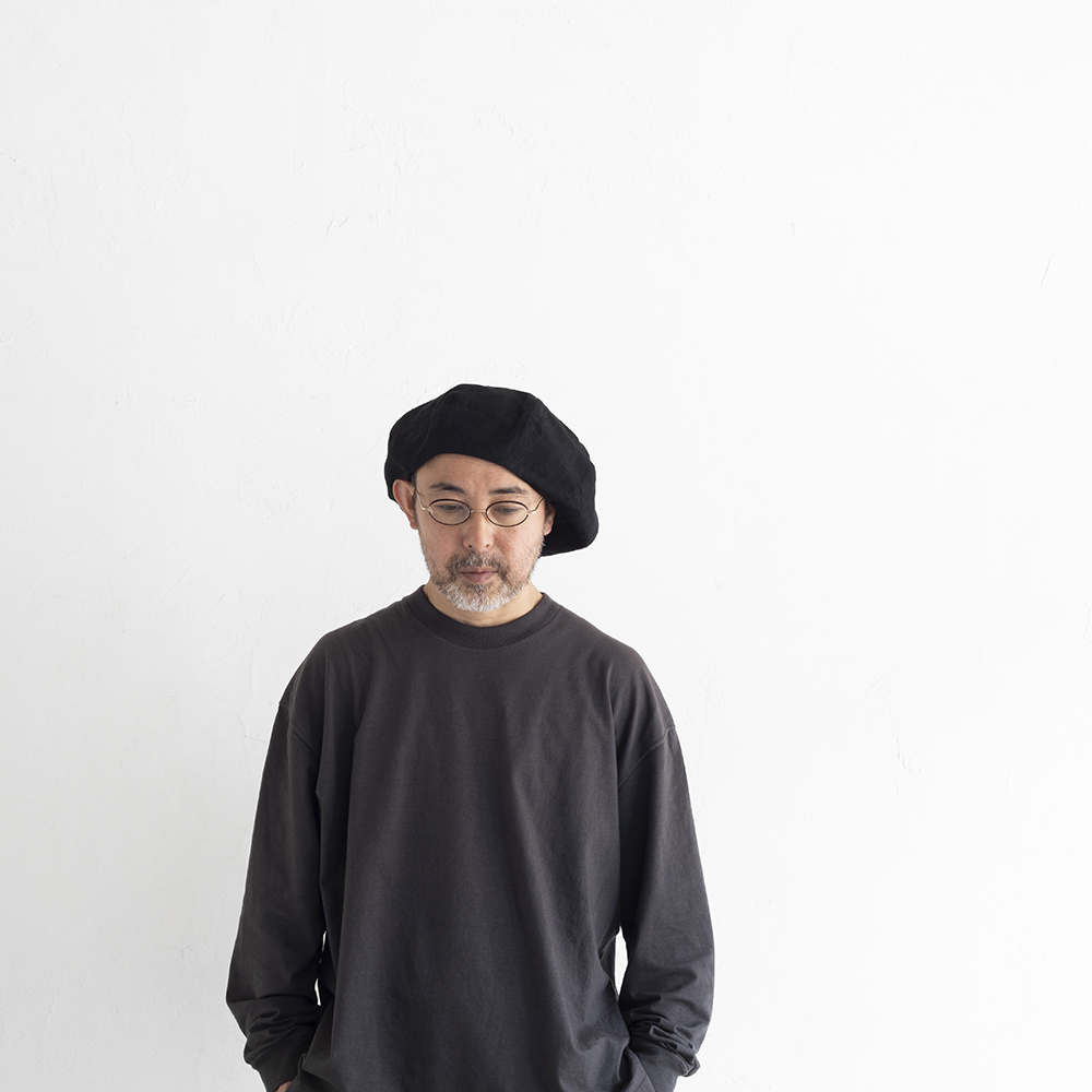 定価13000円 KIJIMA TAKAYUKI WOOL LINEN ベレー KIJIMA TAKAYUKI WOOL LINEN BERET [222709] : un.regard.moderne