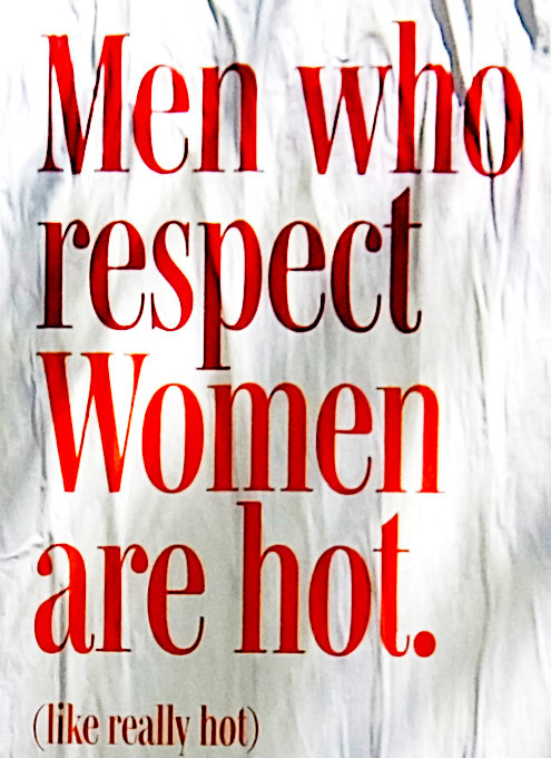 Men who respect women are hot.（女性を尊重する男性は、魅力的です）_b0007805_03195517.jpg