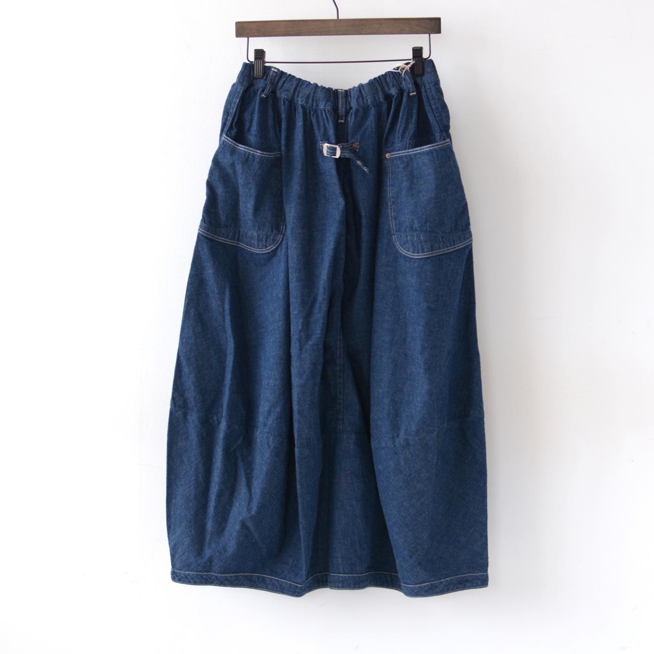 orslow [オアスロウ] W BALLOON DENIM PAINTER GATHER SKIRT [00-4020-81]_f0051306_10440129.jpg