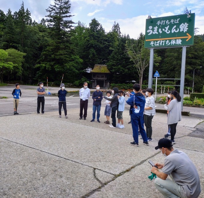 夏休み前の村クリーン作戦、草刈り_d0265607_02412387.jpg