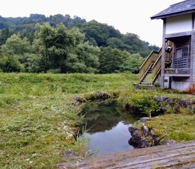 夏休み前の村クリーン作戦、草刈り_d0265607_02435456.jpg