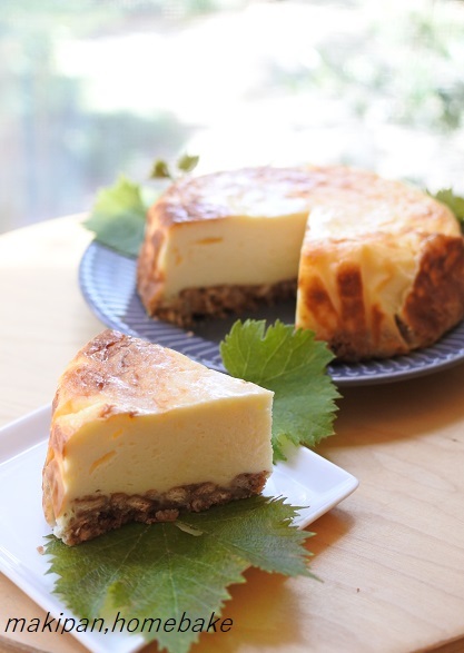 ベイクドチーズケーキ マキパン Homebake パンとお菓子と時々ワイン