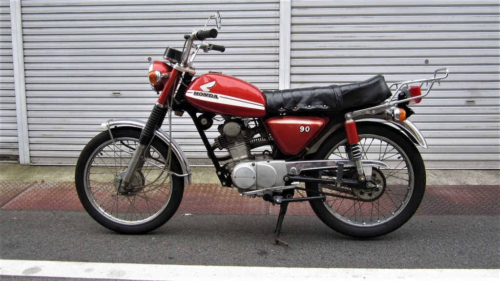CL90 4面(記録) : 日曜の朝はGUZZI、再び